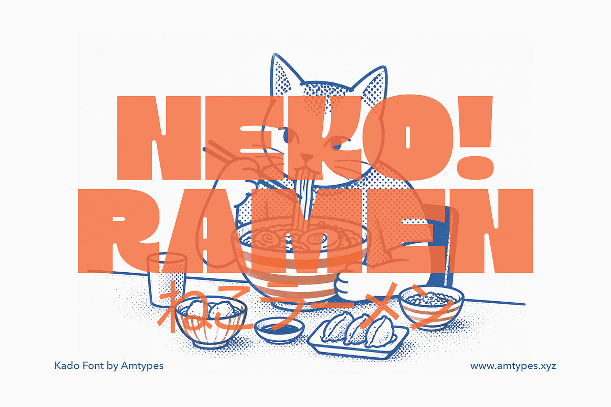 KADO – Bold Display Typeface, a Sans Serif Font by Angga Mahardika (Photo 5 of 8)