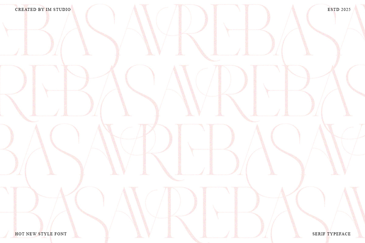 Editorial Ghaslaro | 7 Font Style, a Serif Font by IM Studio (Photo 7 of 12)