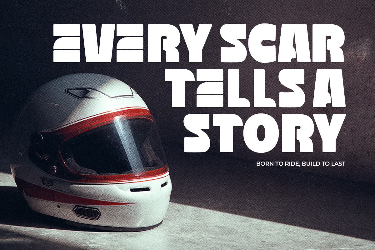 Speed Demon - Bold Retro Racing Type, a Sans Serif Font by Rillatype (Photo 5 of 13)