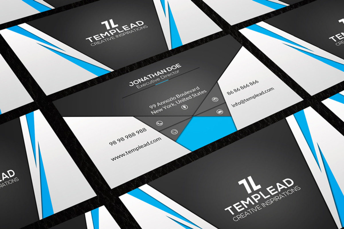 Corporate Business Card CM141, a Business Card Template by annozio (Photo 4 of 4)