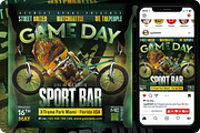 Extreme Game Sport Flyer, a Flyer Template by regalDRAW (Thumbnail 1 of 3)