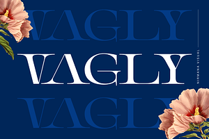 Vagly - Branding Logo Font