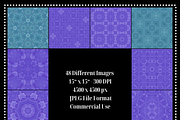 Tie Dye Rainbow Watercolor Patterns, a Pattern Graphic by Gen Aumonier (Thumbnail 5 of 9)