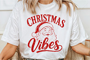 Vintage Santa Christmas Vibes PNG, a Seasonal Illustration by Canvas Craft (Thumbnail 3 of 6)