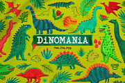 Dinomania, an Animal Illustration by Bizarre Factory (Thumbnail 1 of 16)
