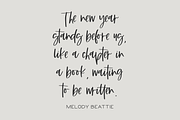 Bubbly Script, a Script Font by Beck McCormick (Thumbnail 9 of 10)