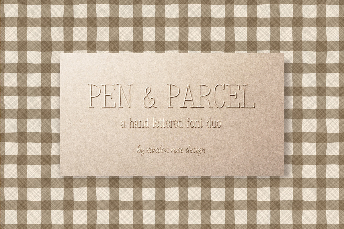 Pen & Parcel Font Duo, a Font by Eclectic Anthology (Photo 8 of 8)