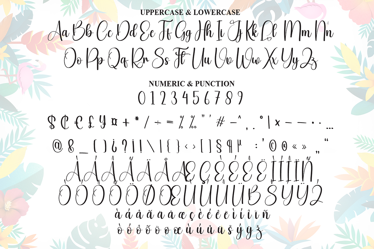 Tropical Handmade | Script Font, a Handwritten Font by Scratchones (Photo 7 of 9)