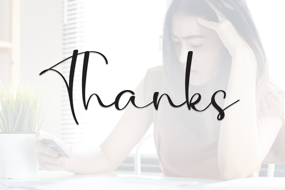 Overthink | Script Font, a Handwritten Font by Scratchones (Photo 9 of 9)