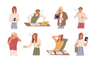 Something went wrong concept, a Person Illustration by Good Studio