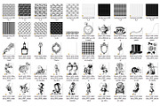 Black & White Alice Graphics, an Illustration by Digital Curio (Thumbnail 7 of 8)