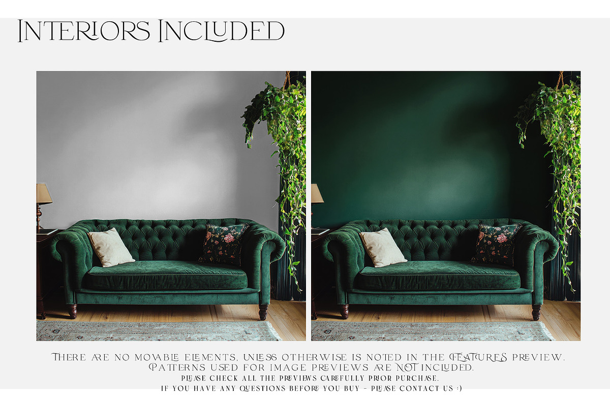 44 Frames and Wallpaper Mockup, a Product Mockup by mock-ups (Photo 4 of 18)