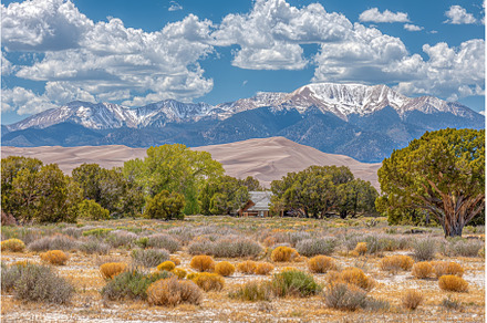 Great Sand Dunes National Park and, a Nature Photo by ZinetroN