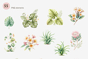 Safari Nursery Watercolor Clipart, an Animal Illustration by Pattern + watercolor (Thumbnail 3 of 11)