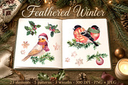 Watercolor forest, animals clipart, an Animal Illustration by Where summer is (Thumbnail 1 of 9)
