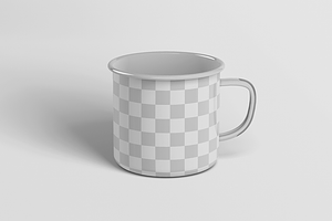 Enamel Mug / Tin Cup MockUp