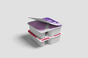 Modern Dessert Packaging Mockup, an Advertising Mockup by bimockup (Thumbnail 4 of 6)