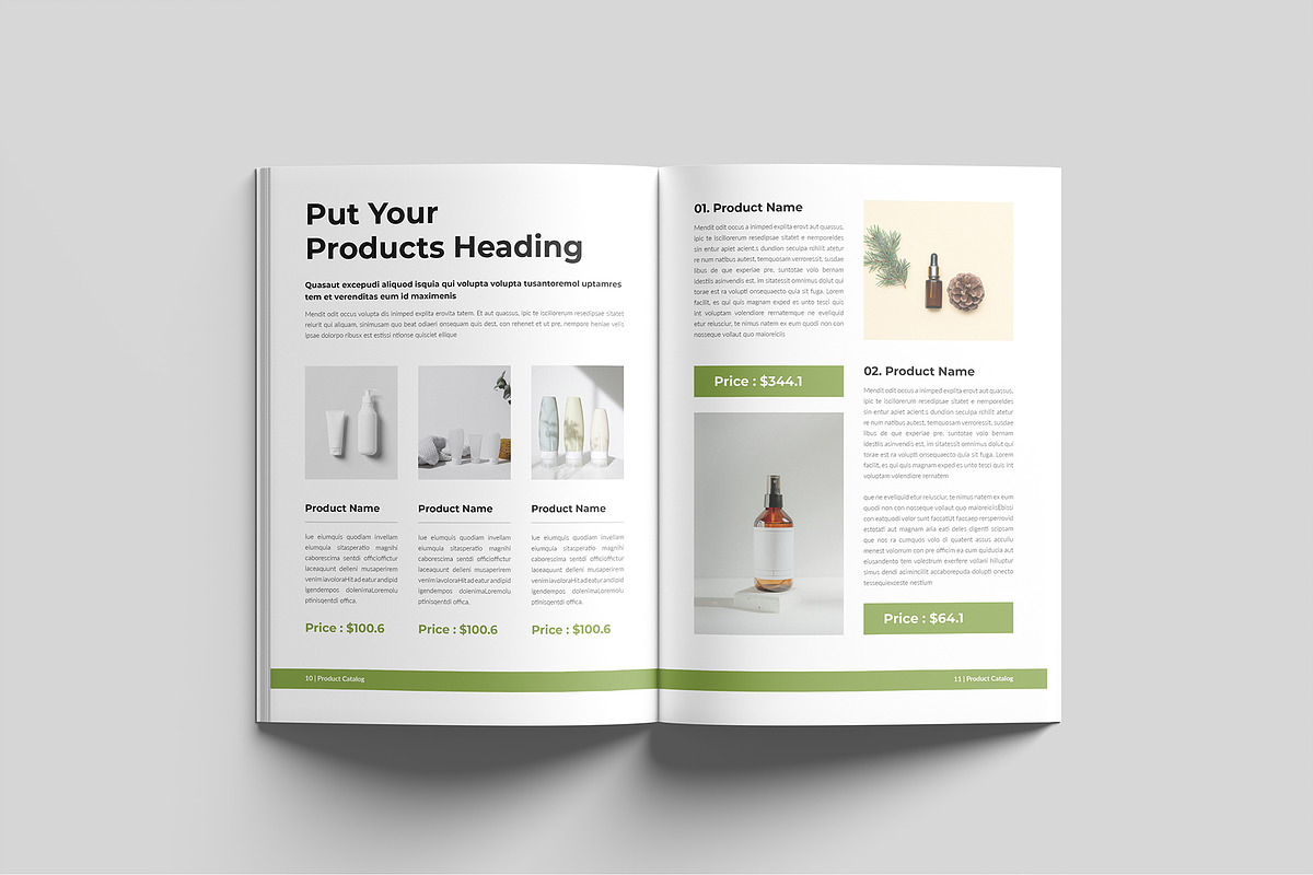 Product Catalog Brochure Template, a Brochure Template by Cleffon_Graphic_Studio (Photo 6 of 9)