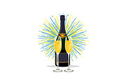 Sparkling Champagne Art Pack, an Object Graphic by Gfx_Store (Thumbnail 12 of 16)
