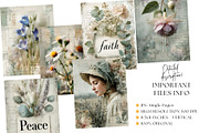 Herbal Meadow Garden Junk Journals, a Decorative Illustration by Nicole Branger Art (Thumbnail 13 of 15)