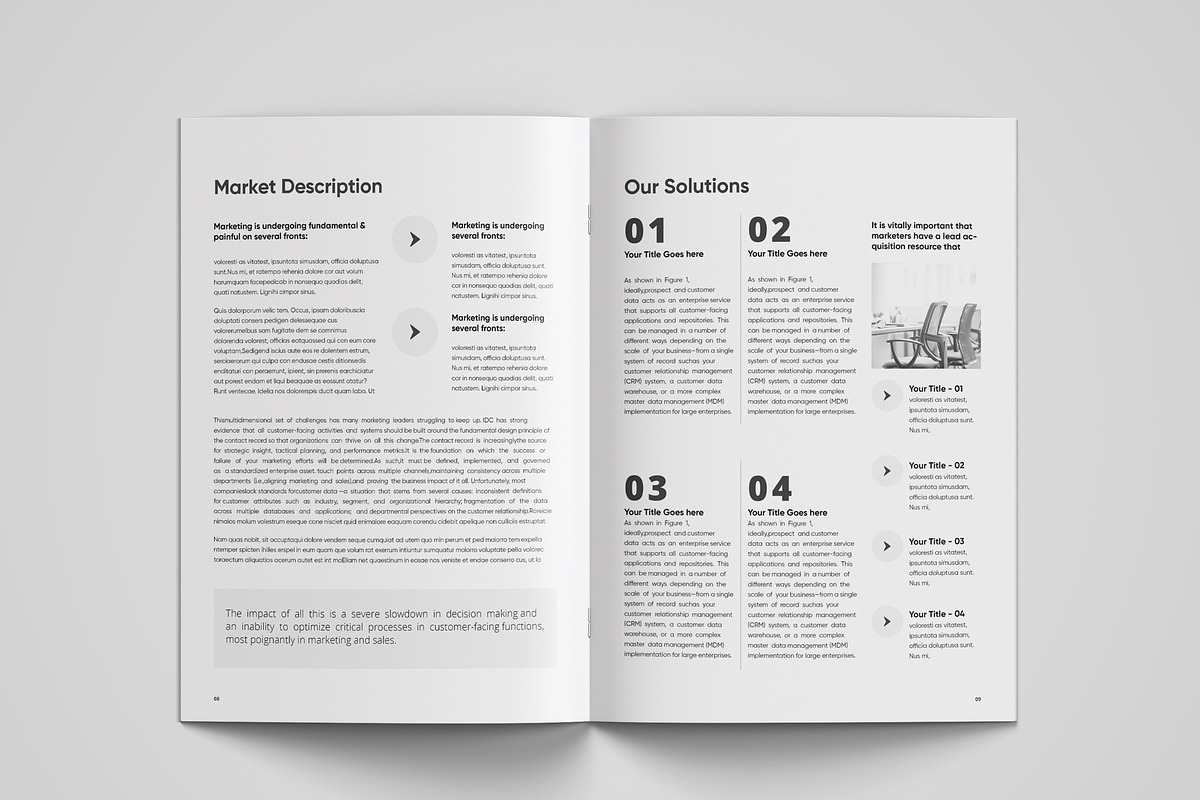 White Paper Template Word, a Brochure Template by azadcsstune (Photo 6 of 12)