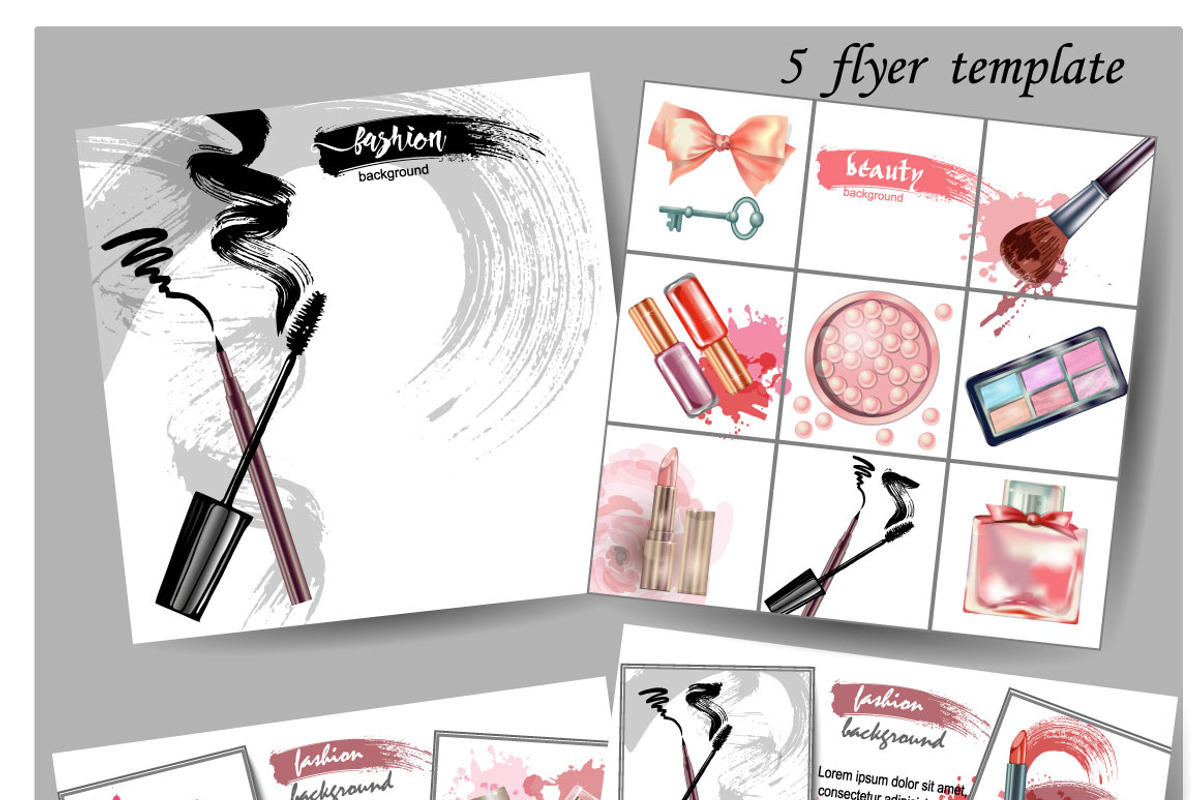 Set to create a fashion illustration, a Decorative Illustration by Gulnara Khadeeva (Photo 3 of 6)