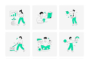 Business Illustrations Bundle, a Finance Illustration by Brickclay (Thumbnail 11 of 19)