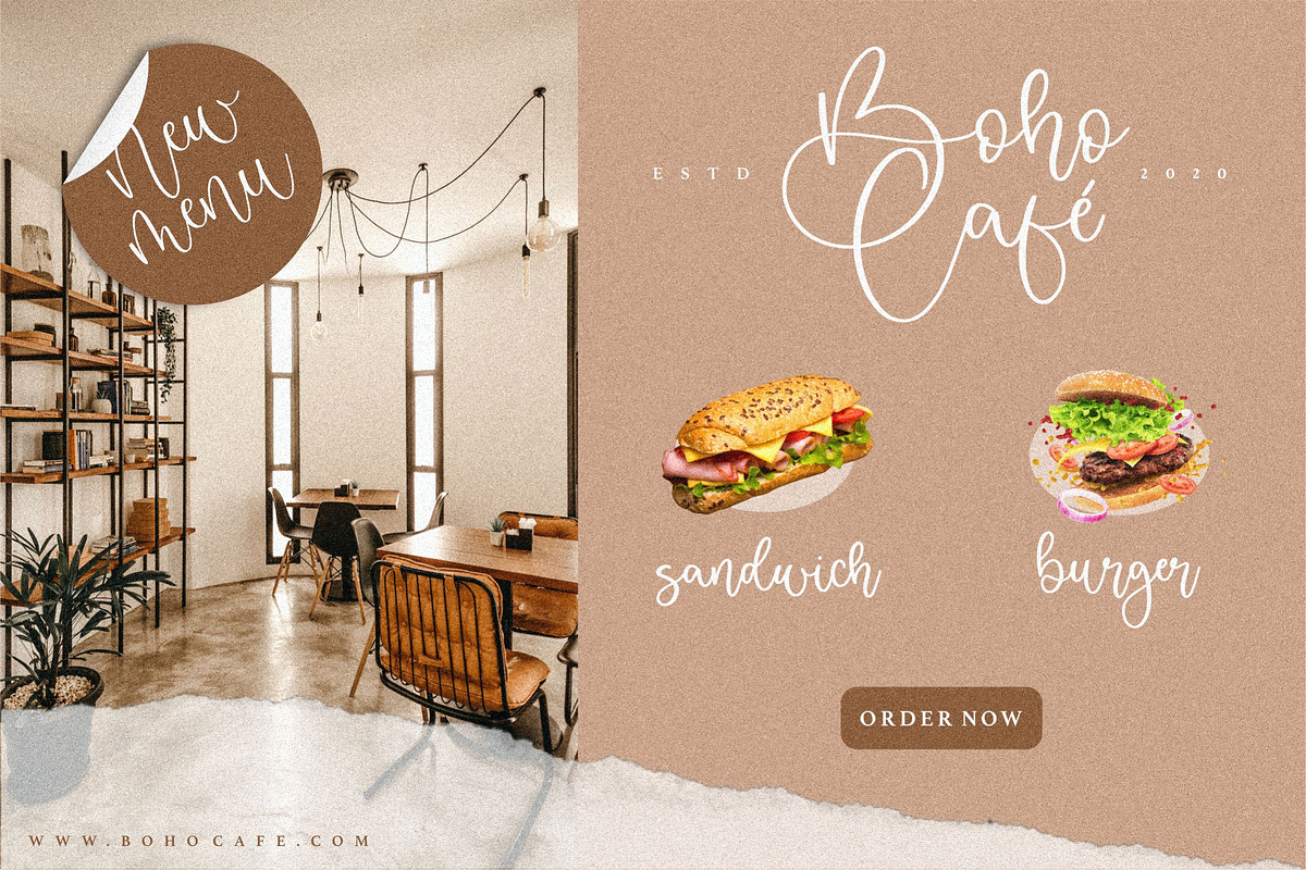 Badger Delight - Modern Handwritten, a Script Font by Letterative Studio (Photo 3 of 7)