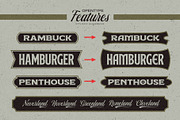 Melvins - Font Set, a Serif Font by Arterfak Project (Thumbnail 10 of 12)