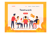landing page, an App Template by Podis (Thumbnail 6 of 16)