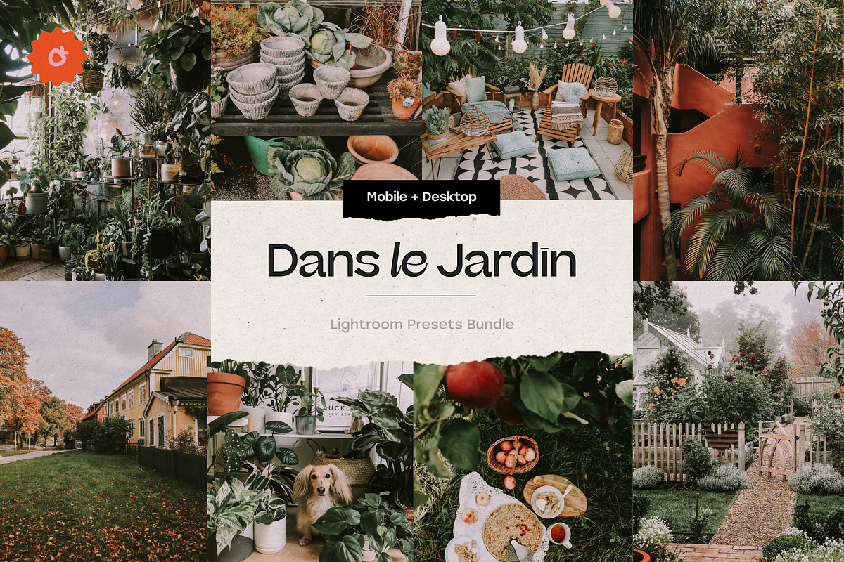 8 Jardin Lightroom Presets, a Preset Add-On by SHOOM HOUSE (Photo 1 of 15)