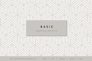 Basic Collection. Geometric Patterns, a Pattern Graphic by Curly_Pat