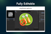 20 Ramadan 3D Icon Set, an Object 3D Model by Bilicube Studio (Thumbnail 3 of 6)