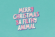 Club Merry Layered Font, a Sans Serif Font by Nicky Laatz (Thumbnail 4 of 12)