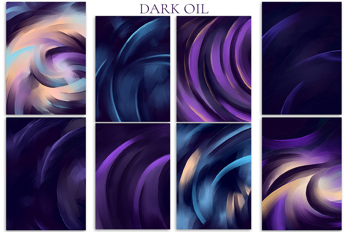 Dark Oil, a Texture Graphic by Salted Galaxy (Photo 6 of 9)