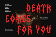 CS Wildfire Drawn, a Blackletter Font by Craft Supply Co. (Thumbnail 7 of 8)