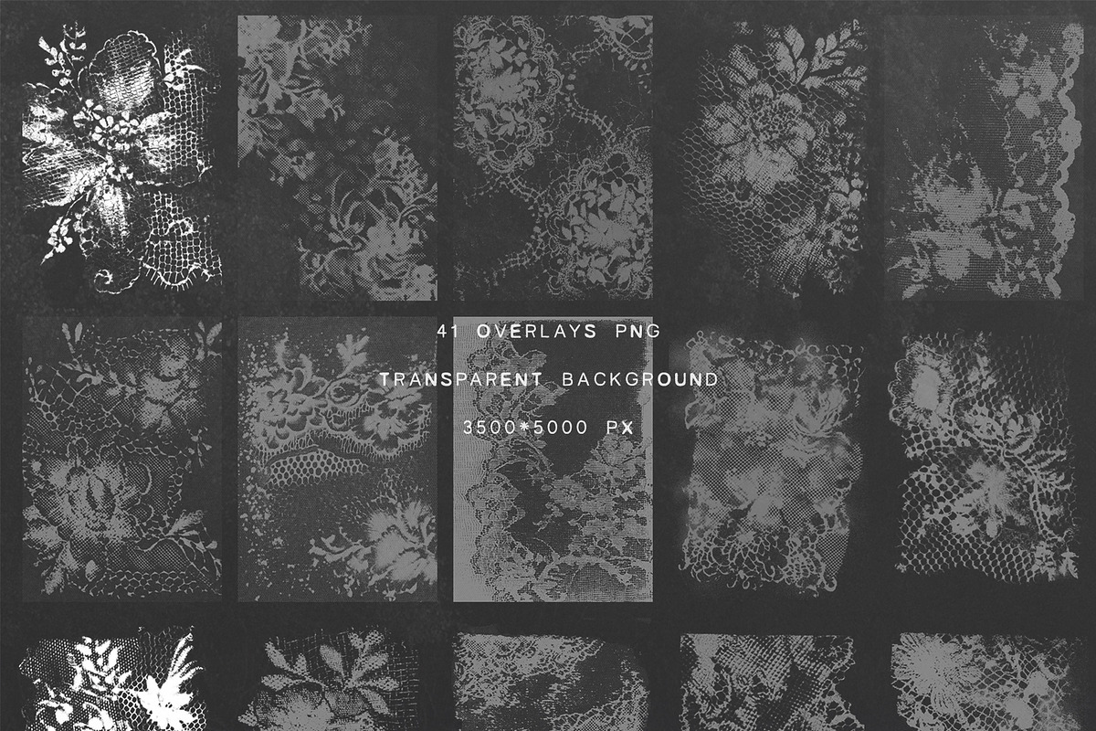 Voile Overlays - Lace Textures, a Texture Graphic by lerinartstudio (Photo 14 of 15)