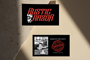 Megaz Vintage - Branding Logo Font, a Serif Font by Nirmana Visual (Thumbnail 2 of 11)
