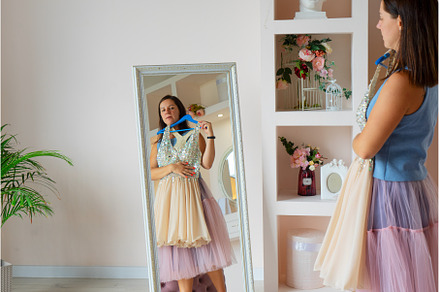 Young brunette woman standing in, a Beauty & Fashion Photo by Neirfy