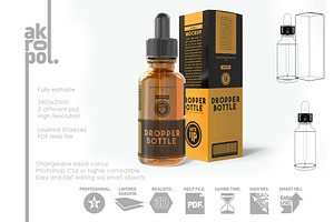 Dropper Bottle Mockups