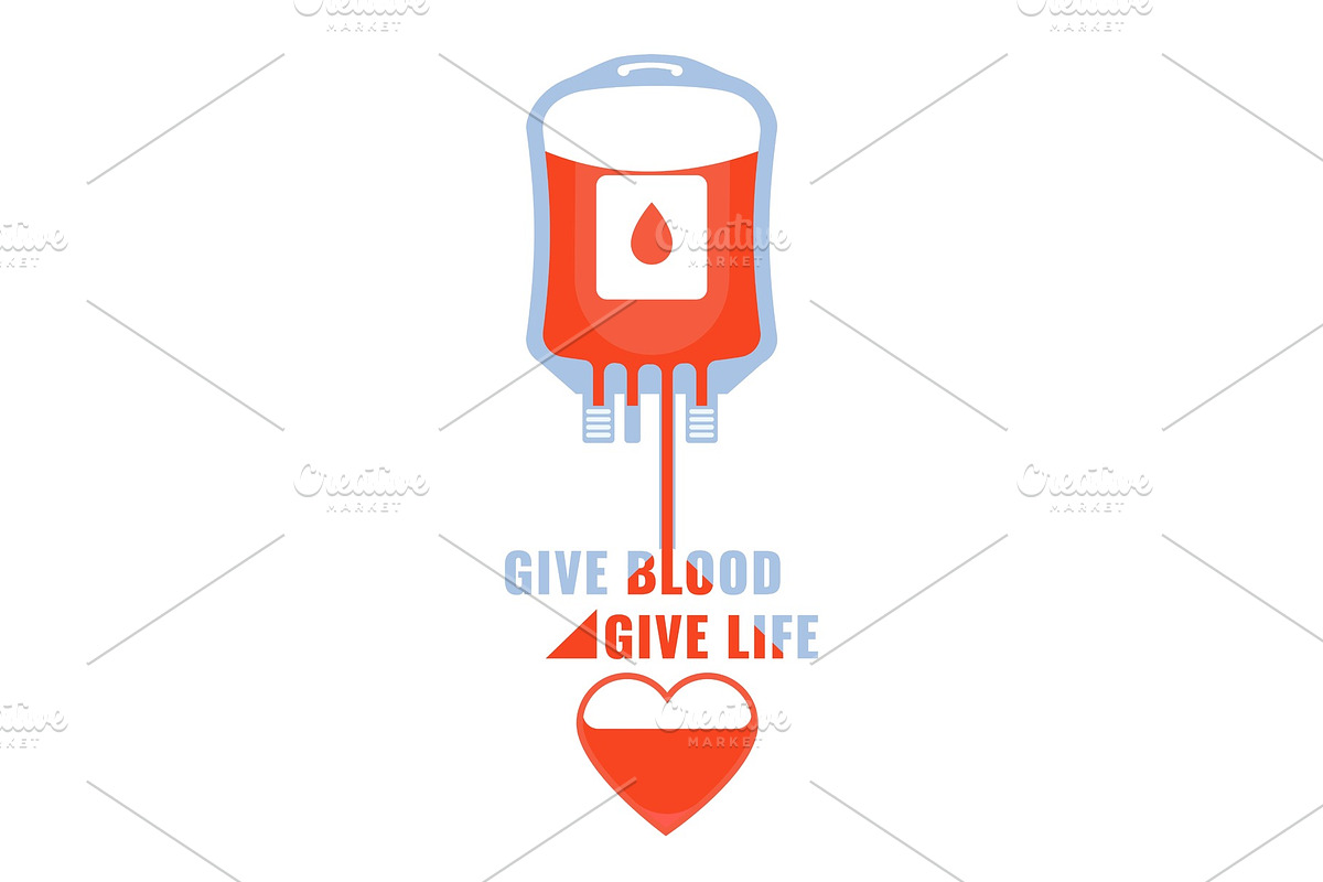Blood donation, give blood, safe, an Object Graphic by Shanvood art