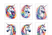 Unicorn head, an Animal Illustration by Michiru13 (Thumbnail 2 of 3)