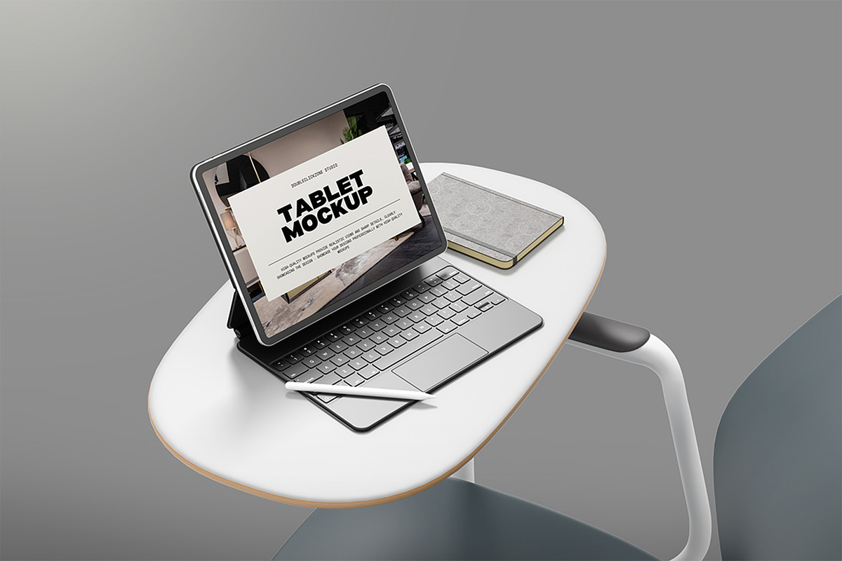 Tablet Mockup, an iPad Mockup by Mockupnine (Photo 2 of 3)