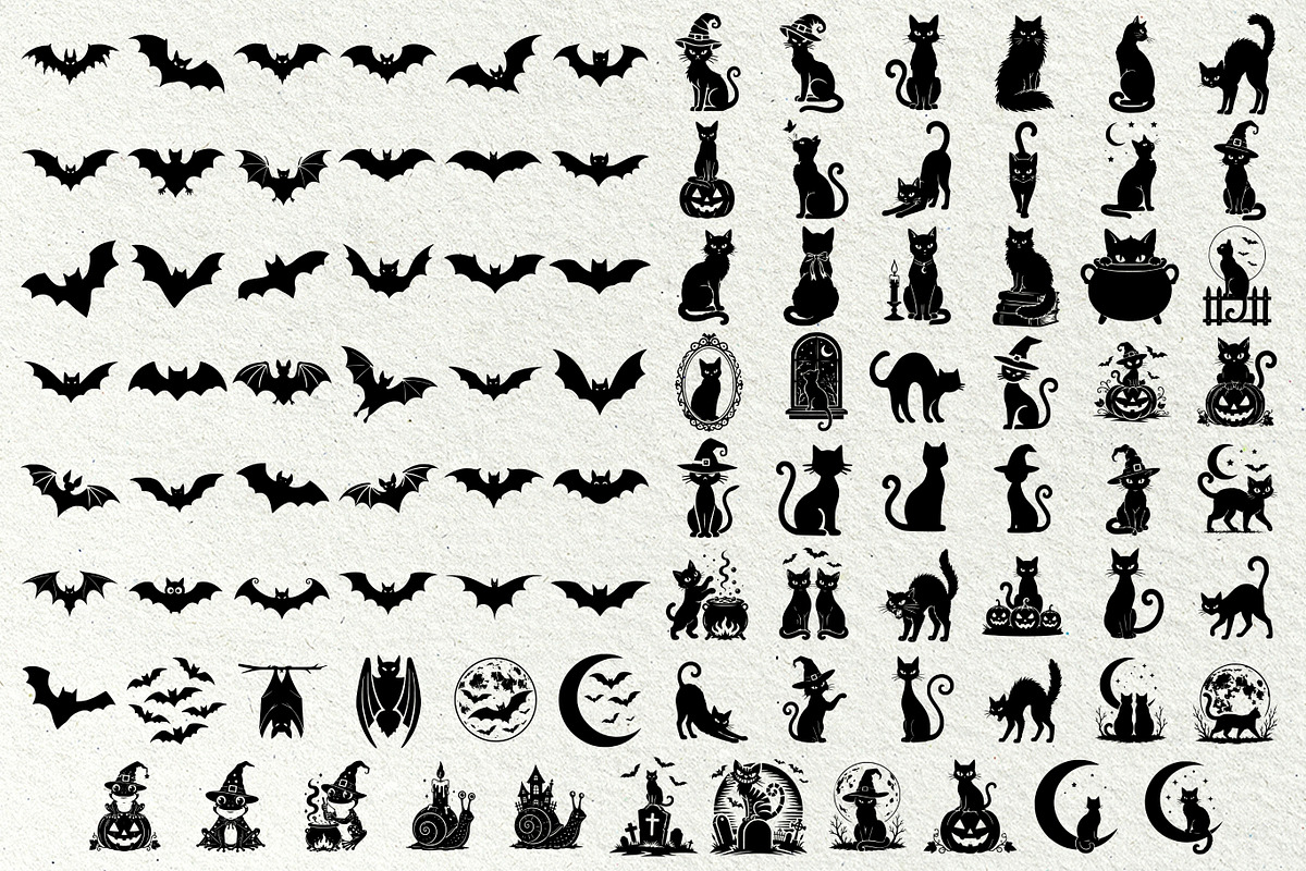 Halloween SVG Bundle, a Seasonal Illustration by DENIDigitalArtSudio (Photo 3 of 9)