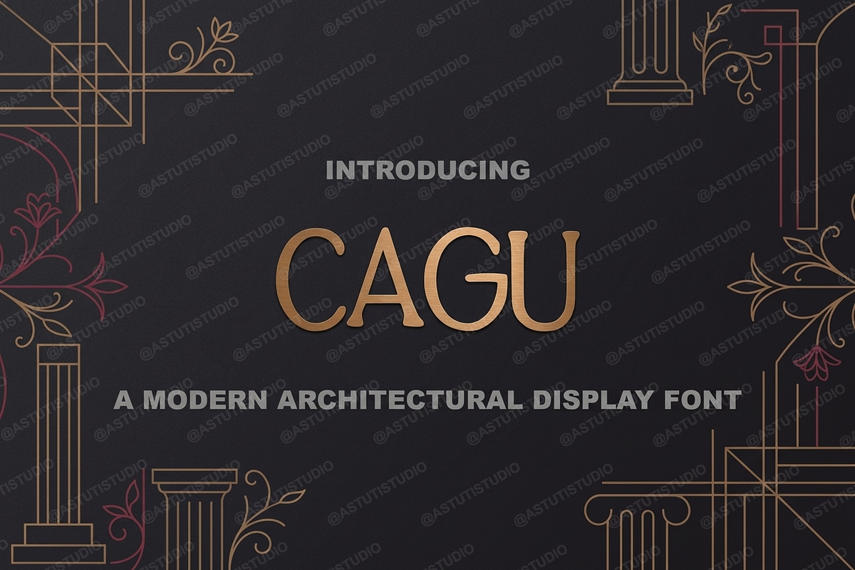 Cagu - Modern Luxury Serif Typeface, a Serif Font by Astuti Studio (Photo 2 of 25)
