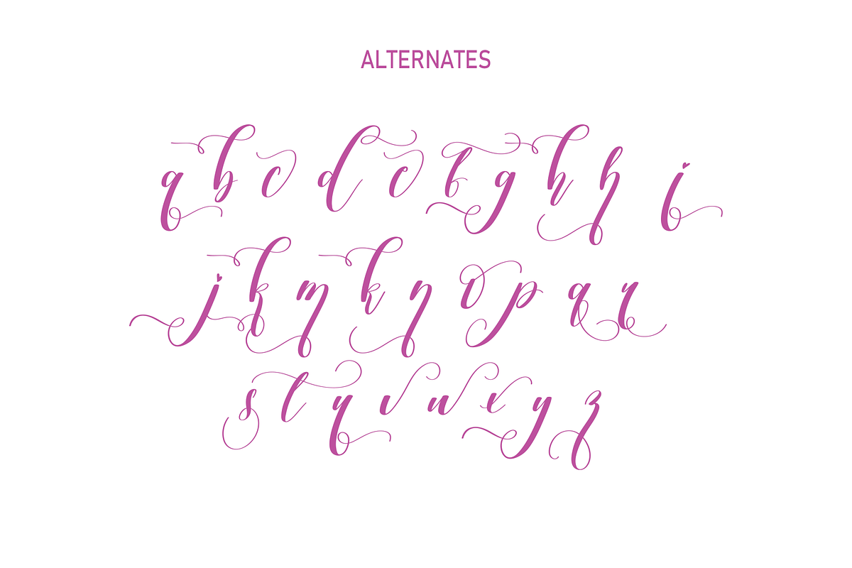 Vanillamilk | Script font, a Script Font by Scratchones (Photo 7 of 8)