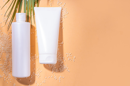 Rice Shampoo and Conditioner, organic rice water hair care, a Health & Medical Photo by Rimma