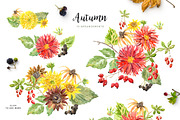 Autumn. Watercolor collection, an Illustration by OJardin (Thumbnail 4 of 7)