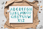 Marine Watercolor Collection, a Texture Illustration by WinWinFolly (Thumbnail 5 of 7)