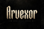 Arvexor, a Blackletter Font by Wow Magic (Thumbnail 1 of 5)